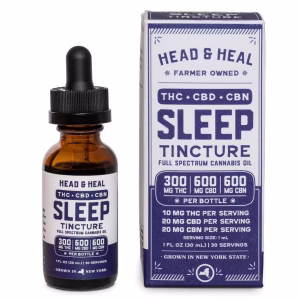 Head & Heal - Sleep Tincture 1:2:2 THC:CBD:CBN - 300mg